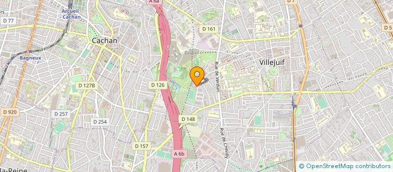 localisation de l'entreprise 100DIX MUSIC  VILLEJUIF