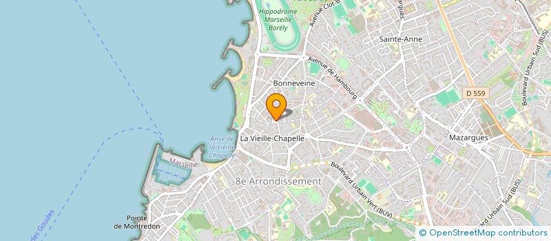 localisation de l'entreprise 100N à MARSEILLE