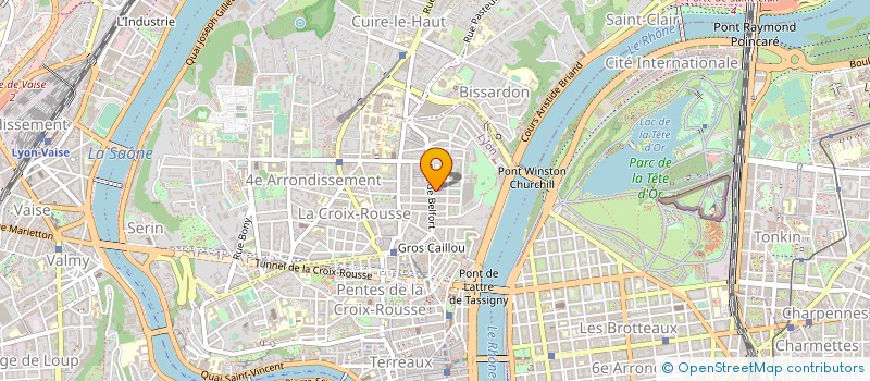localisation de l'entreprise 101 MARCHES ET PLUS à LYON