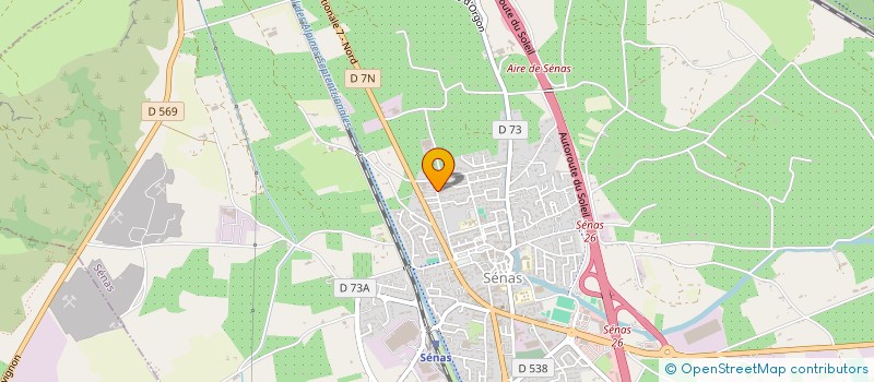 localisation de l'entreprise 102 EVENTS à SENAS