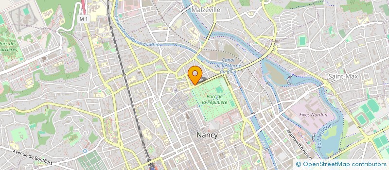 localisation de l'entreprise 102 VL  NANCY