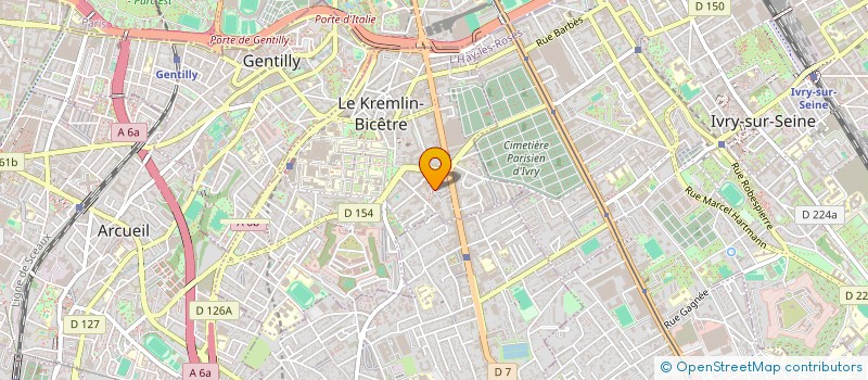 localisation de l'entreprise 103 COEURS DU DESERT à LE KREMLIN-BICETRE
