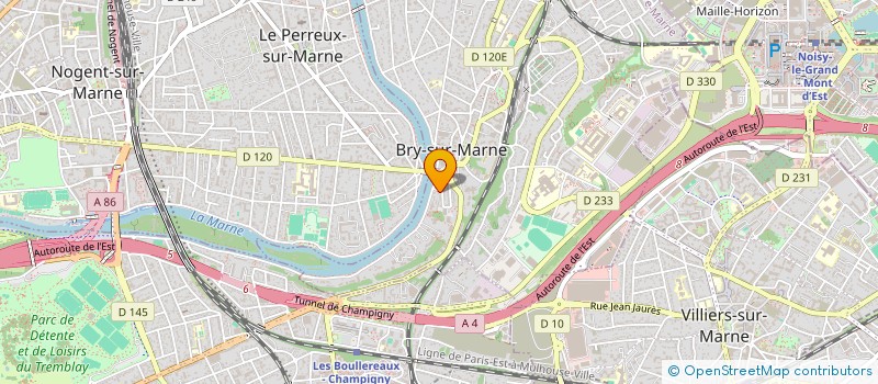 localisation de l'entreprise 103 INVEST à BRY-SUR-MARNE