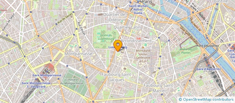 localisation de l'entreprise 105 SAINT MICHEL  PARIS