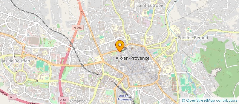 localisation de l'entreprise 106 COURS SEXTIUS  AIX-EN-PROVENCE
