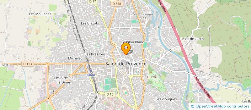 localisation de l'entreprise 106 JOFFRE  SALON-DE-PROVENCE