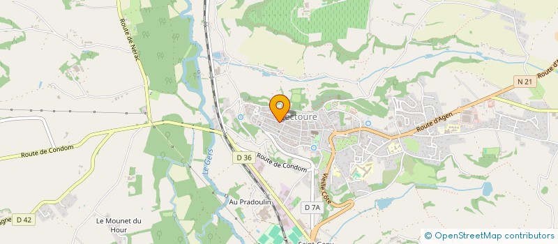 localisation de l'entreprise 106 SARDAC  MARSOLAN