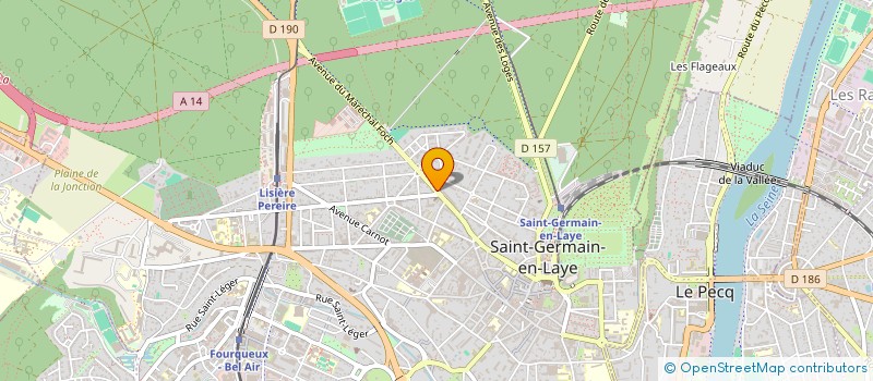 localisation de l'entreprise 1060 GOLF  AUBERVILLIERS