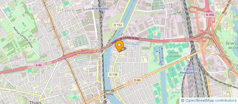 localisation de l'entreprise 107 à CHOISY-LE-ROI