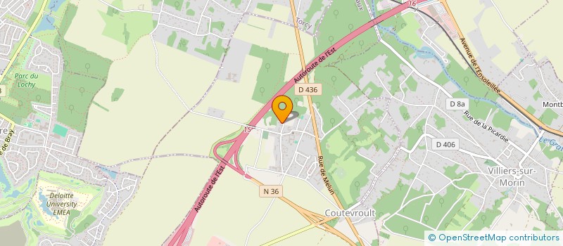 localisation de l'entreprise 107 CONSULTING  COUTEVROULT