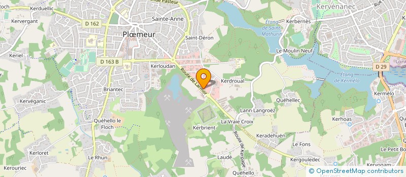 localisation de l'entreprise 107 ECO à PLOEMEUR