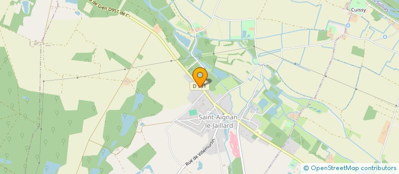 localisation de l'entreprise 107 IMMO à SAINT-AIGNAN-LE-JAILLARD
