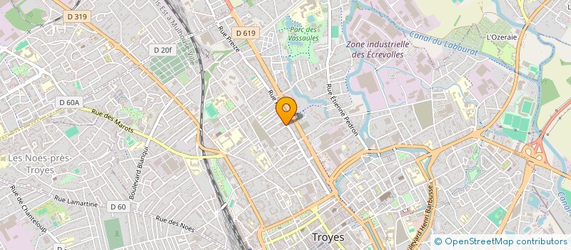 localisation de l'entreprise 107 INVESTISSEMENT  TROYES