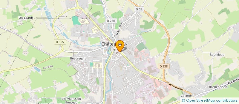 localisation de l'entreprise 10EME AVENUE  MONTVAL-SUR-LOIR