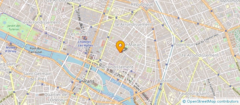 localisation de l'entreprise 10H10 CLUB à PARIS