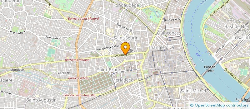 localisation de l'entreprise 10H11 à BORDEAUX