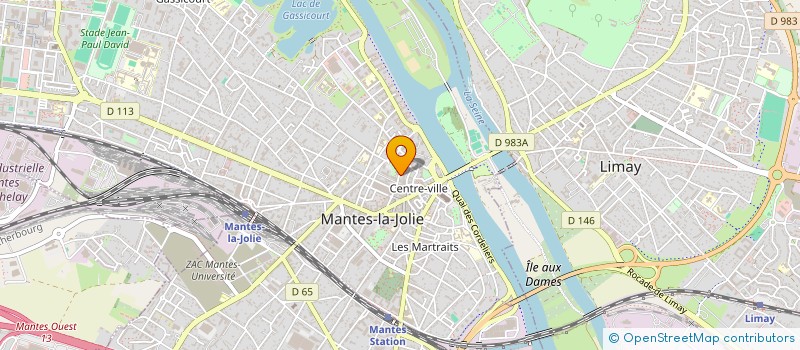 localisation de l'entreprise 10L' RECORD  MANTES-LA-JOLIE