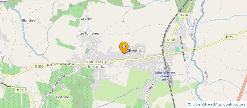 localisation de l'entreprise 10LOC  CASTILLON-LA-BATAILLE