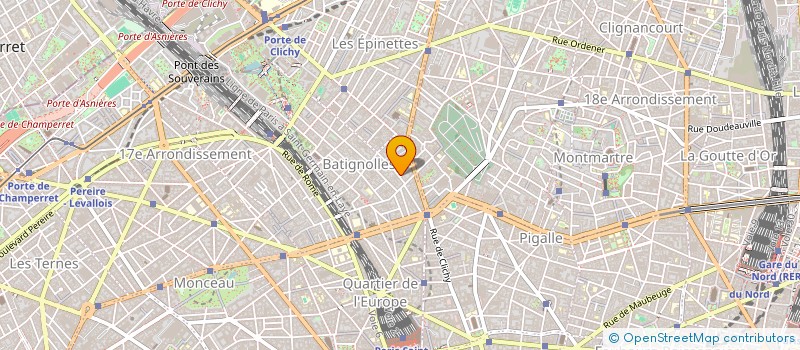 localisation de l'entreprise 10O9 AUDIO LAB  PARIS