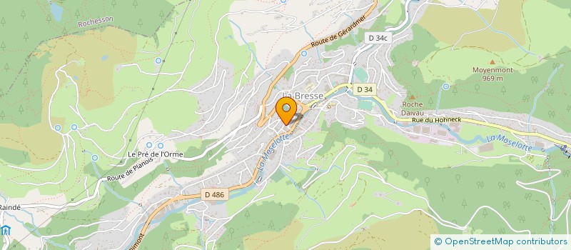 localisation de l'entreprise 10RDE  LA BRESSE