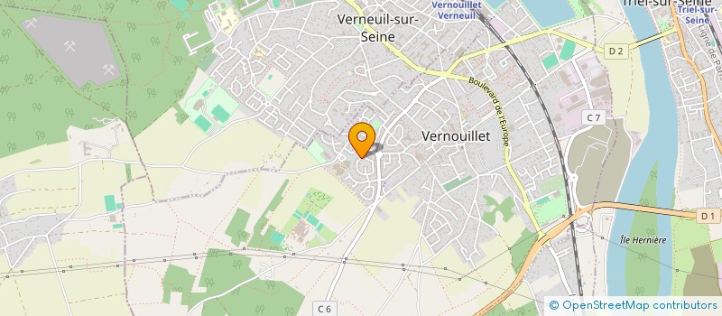 localisation de l'entreprise 11.12 CONSEILS ET DEVELOPPEMENT à VERNOUILLET