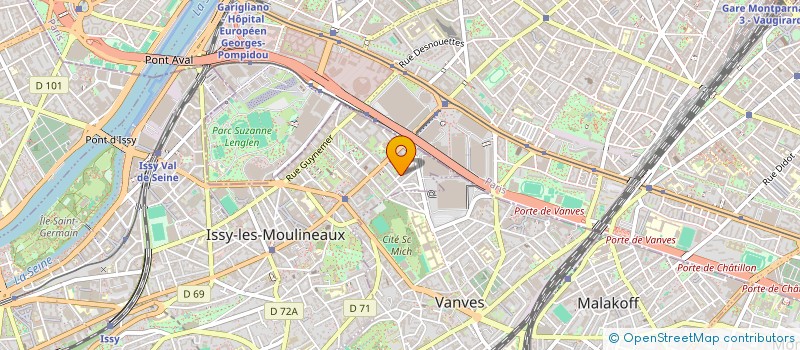 localisation de l'entreprise 11 JUILLET à ISSY-LES-MOULINEAUX