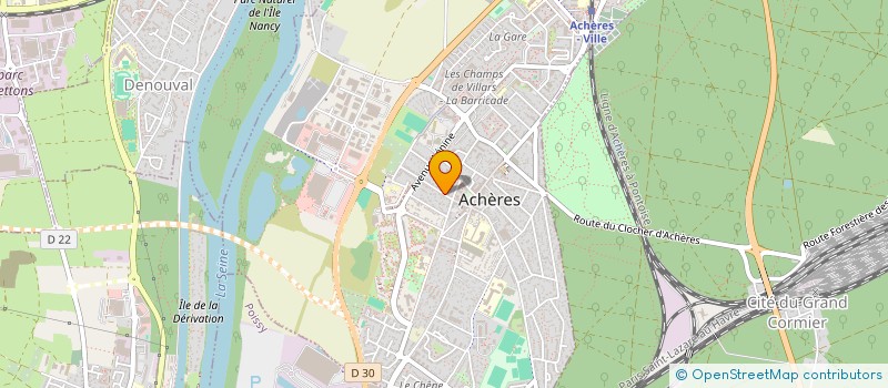 localisation de l'entreprise 11 L'OBERLACH  ACHERES