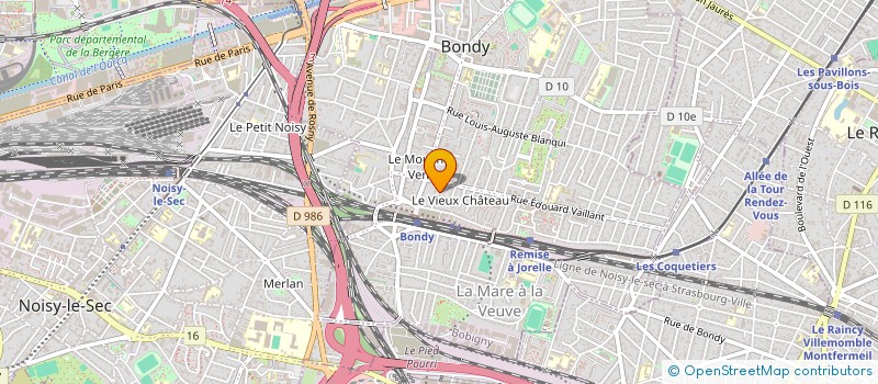 localisation de l'entreprise 11 LION IMMO  BONDY