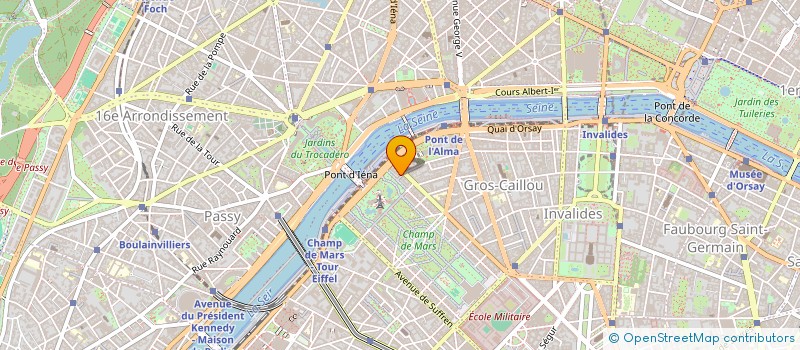 localisation de l'entreprise 11 PEREIRE  PARIS