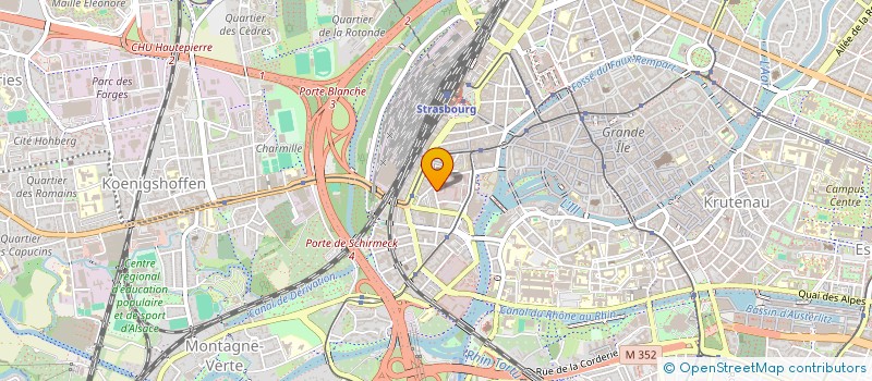 localisation de l'entreprise 11 ROSHEIM à STRASBOURG