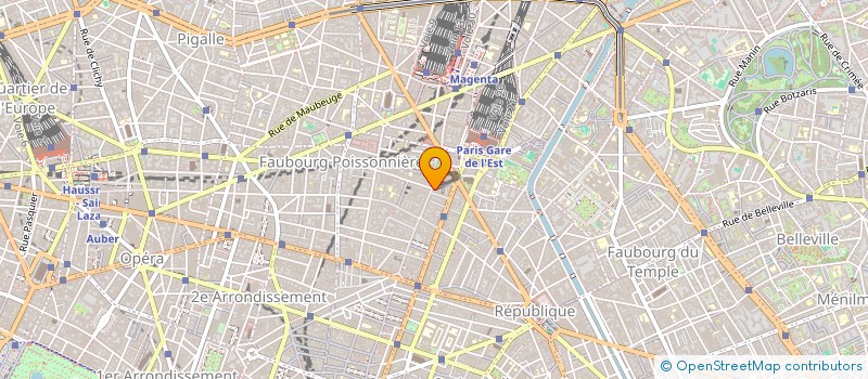 localisation de l'entreprise 11 RUE DE LA FIDELITE  PARIS