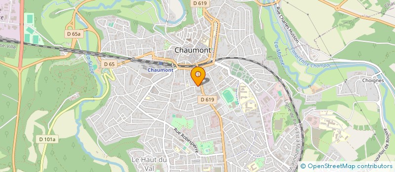 localisation de l'entreprise 11 SEVIGNE à CHAUMONT