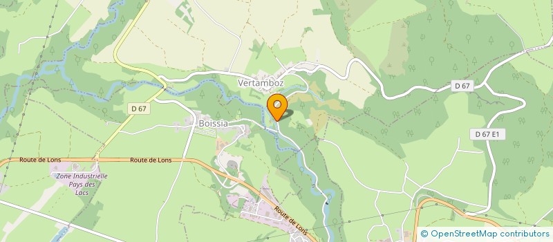 localisation de l'entreprise 110000SCI LE DROUVENANT  VERTAMBOZ