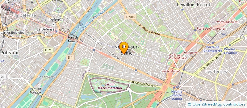 localisation de l'entreprise 111 à NEUILLY-SUR-SEINE