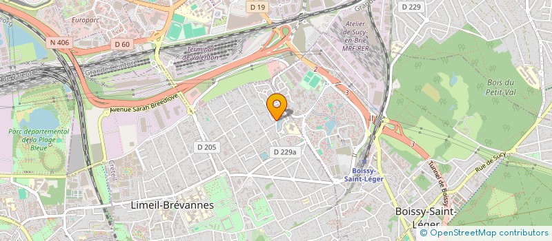localisation de l'entreprise 111 EXPRESS à LIMEIL-BREVANNES