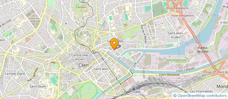 localisation de l'entreprise 1117 à CAEN