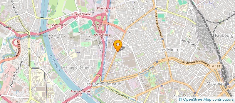 localisation de l'entreprise 112 SUISSE à TOULOUSE