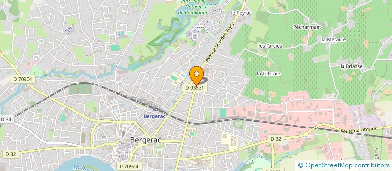 localisation de l'entreprise 1128  SAINTE-FOY-LA-GRANDE