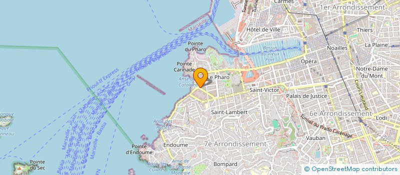 localisation de l'entreprise 114 AV DE LA CORSE à MARSEILLE