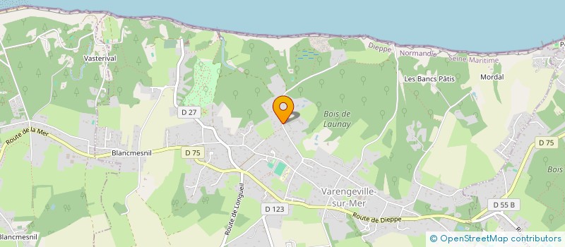 localisation de l'entreprise 116.TOCQUEVIL à VARENGEVILLE-SUR-MER