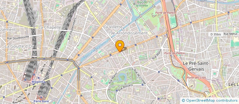 localisation de l'entreprise 118 COIFFURE  PARIS