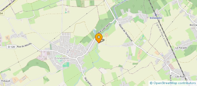 localisation de l'entreprise 1180 IMMO à ENNEVELIN