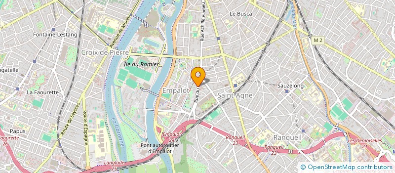 localisation de l'entreprise 119 FERETRA  TOULOUSE