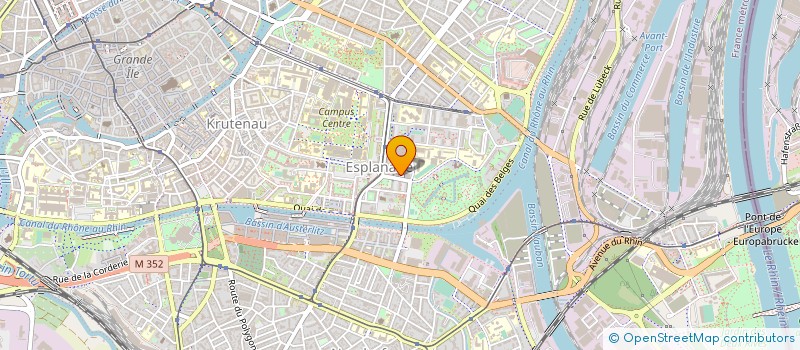 localisation de l'entreprise 11FODEV à STRASBOURG