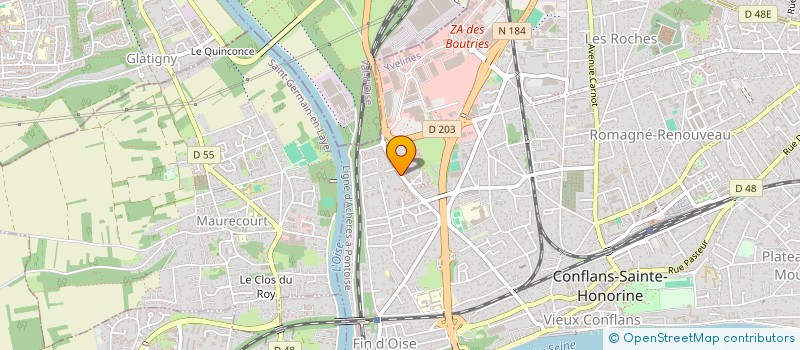 localisation de l'entreprise 11H30  CONFLANS-SAINTE-HONORINE