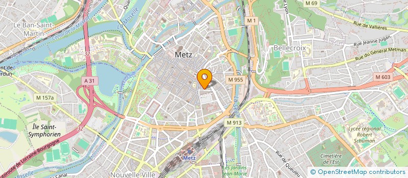 localisation de l'entreprise 11TECH  METZ