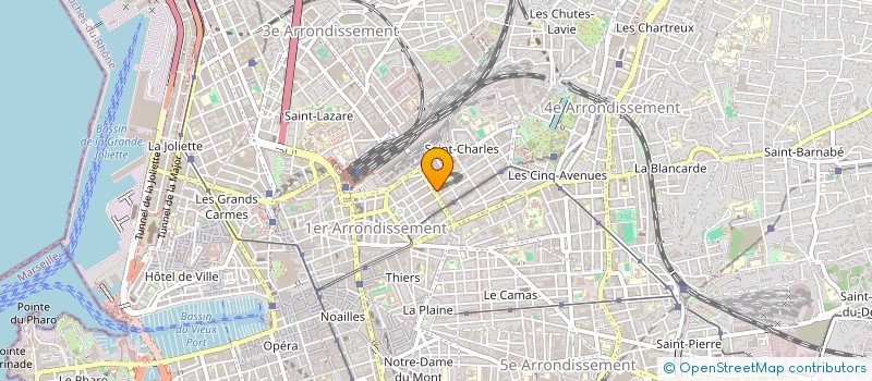 localisation de l'entreprise 12 BOULEVARD NATIONAL à MARSEILLE