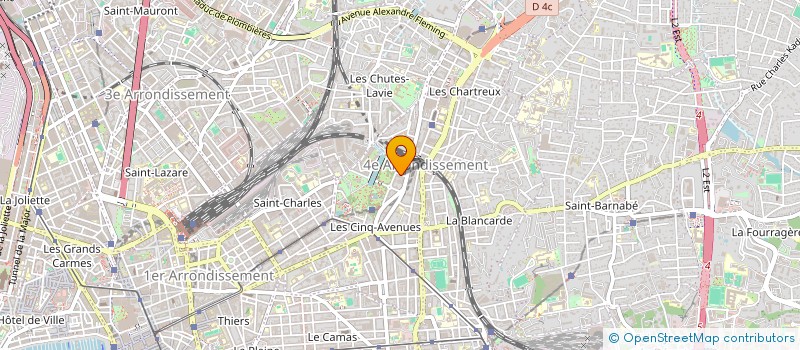 localisation de l'entreprise 12 FONTANGE à MARSEILLE