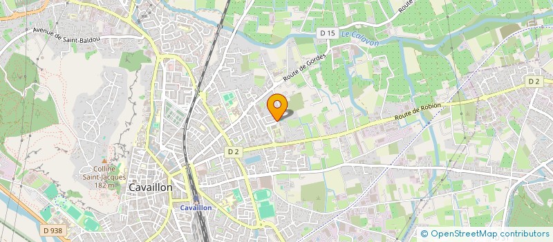 localisation de l'entreprise 12 I & CIE  CAVAILLON