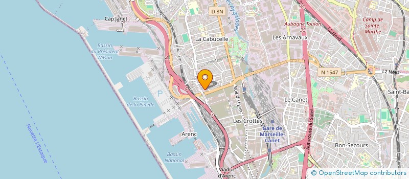localisation de l'entreprise 12 ODDO à MARSEILLE